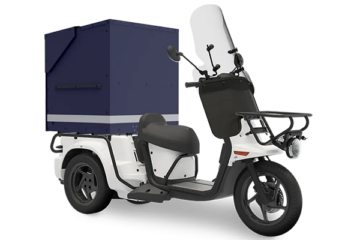 Pulse 3 scooter électrique grand caisson